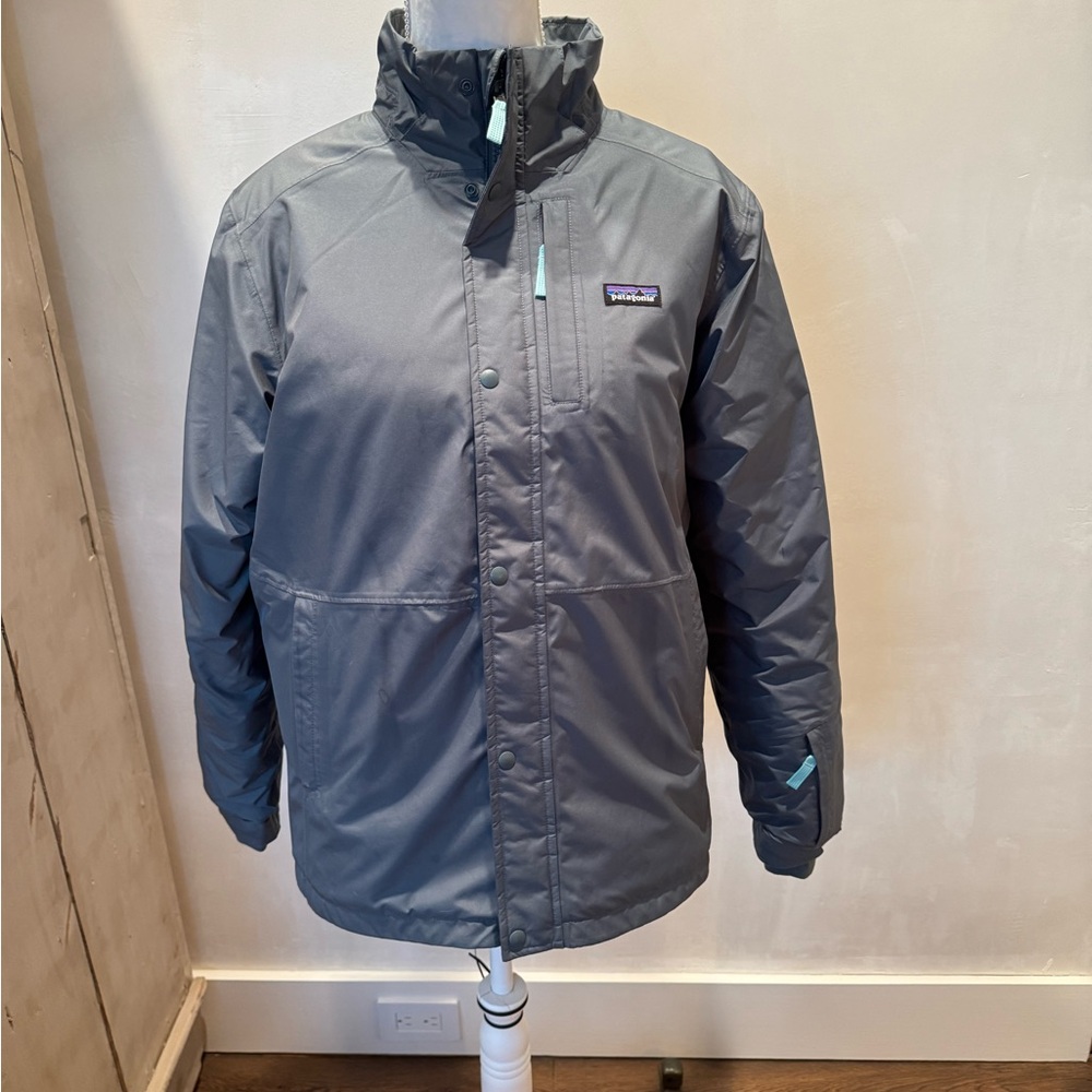Gray Patagonia Insulated Jacket